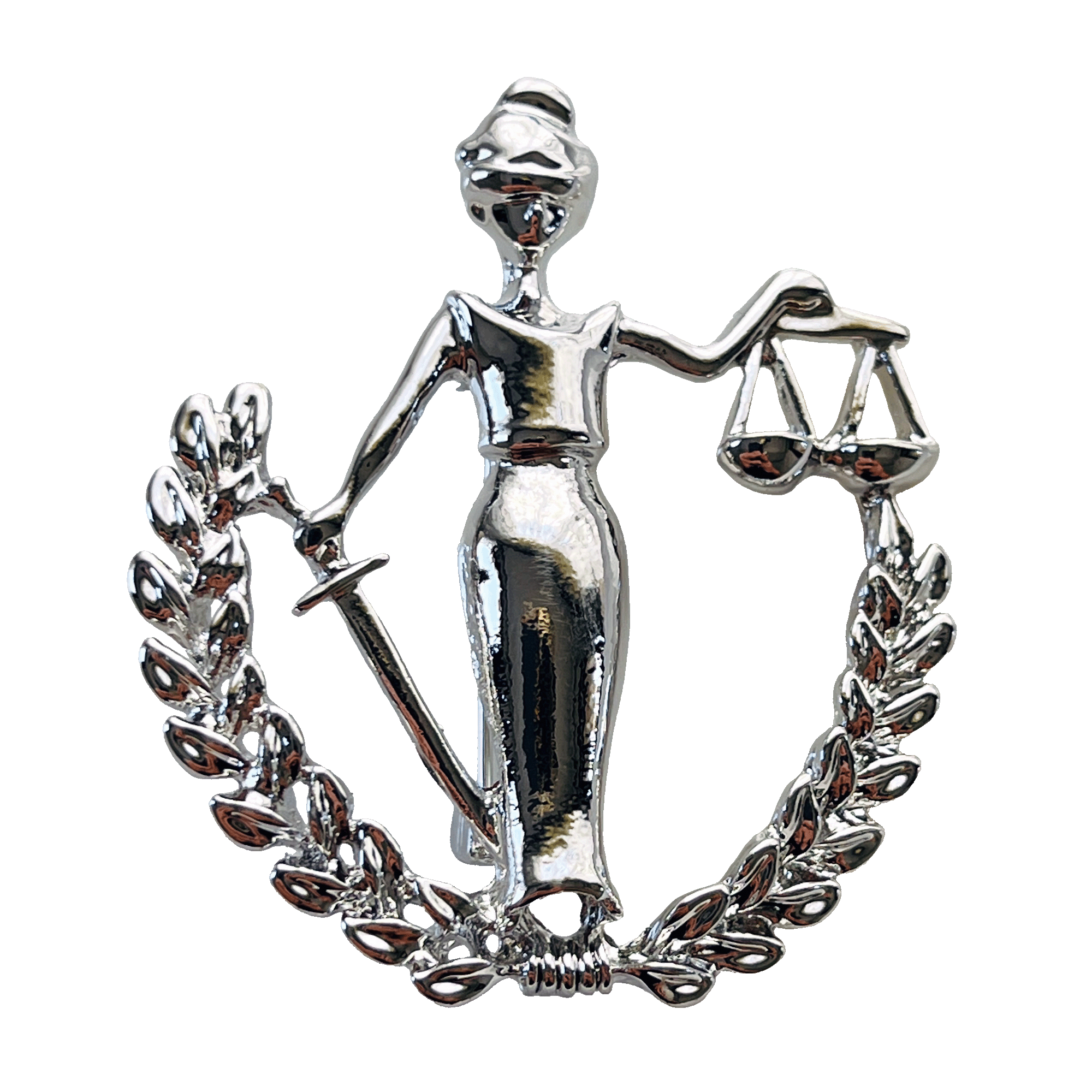 divalya-BR25-silver-lady-justice-scales-law-brooch Silver Lady Justice brooch with scales, sword and laurel wreath – Divalya jewelry
